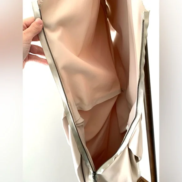 LANVIN SS11 Sleeveless Beige Dress